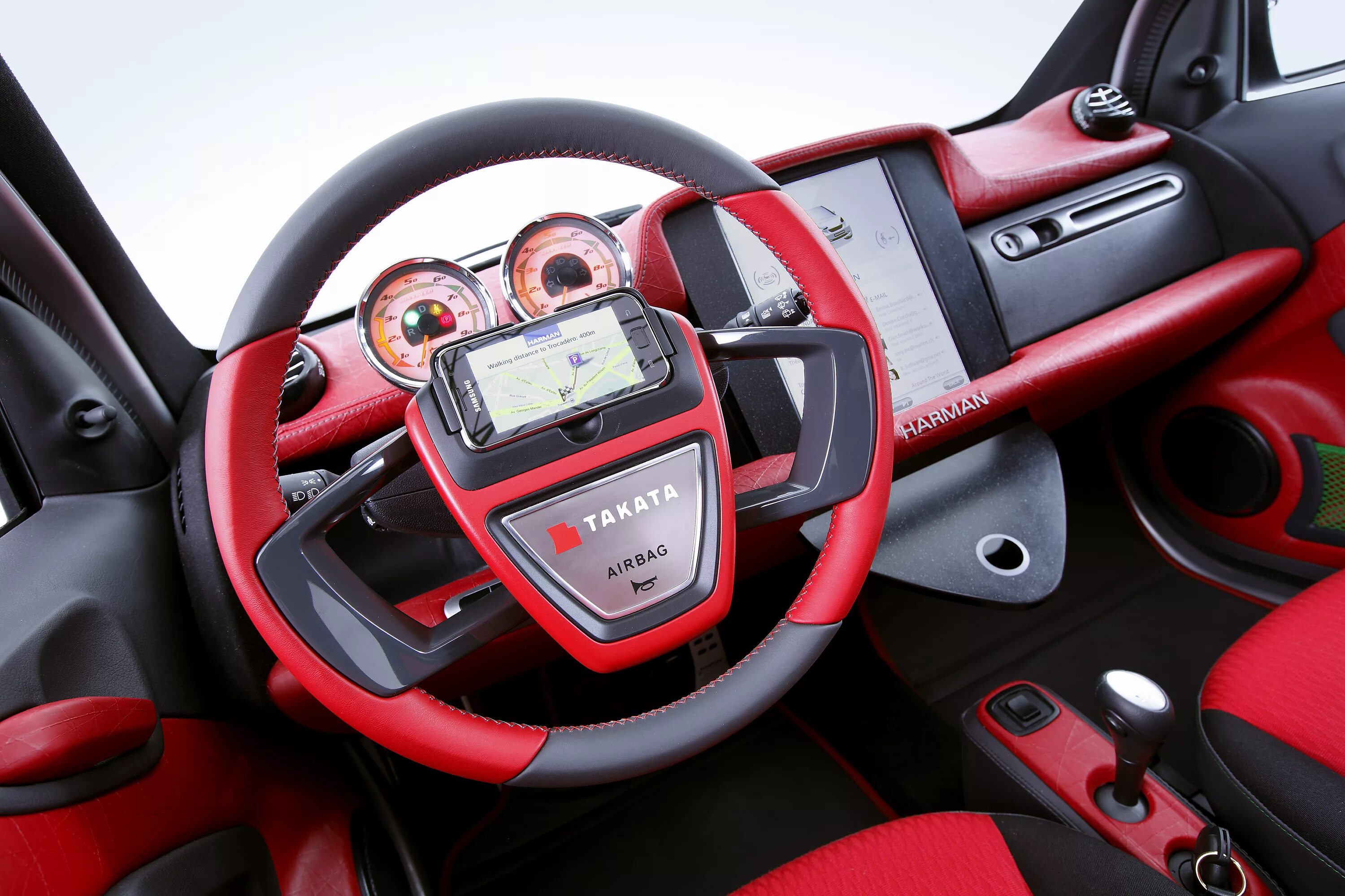 Автомобиль доку. Rinspeed dock + go 2012. smart forvision. модульный автомобиль мвв. дизайн авто harman.