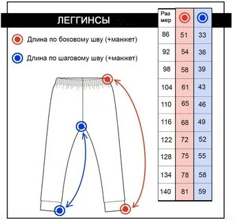 Шаговый брюк