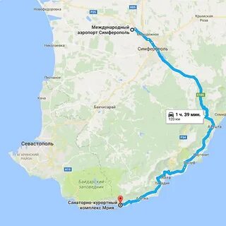 Симферополь курортное как добраться