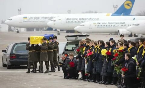 Самолет с украинцами