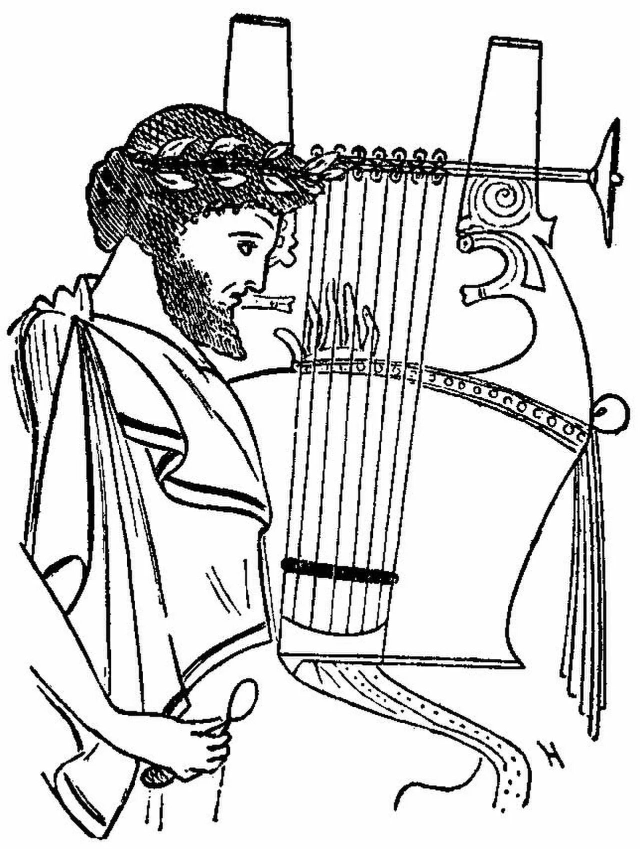 Греческий музыкальный. Струнный музыкальный инструмент Кифара. Кифара это древнегреческий музыкальный инструмент. Кифара Аполлона.