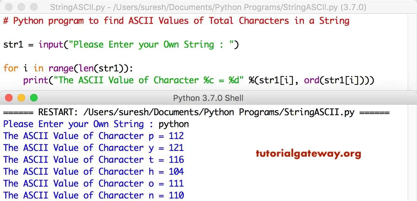Python find in string
