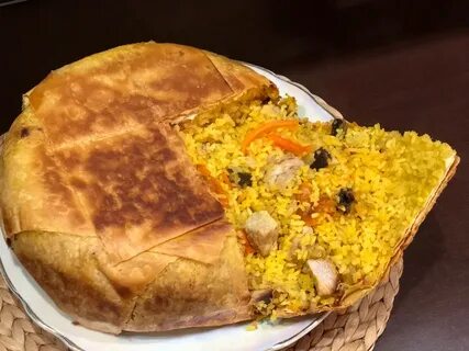 Шах плов с сухофруктами
