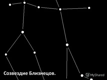Фаза первой четверти луны в созвездии близнецов