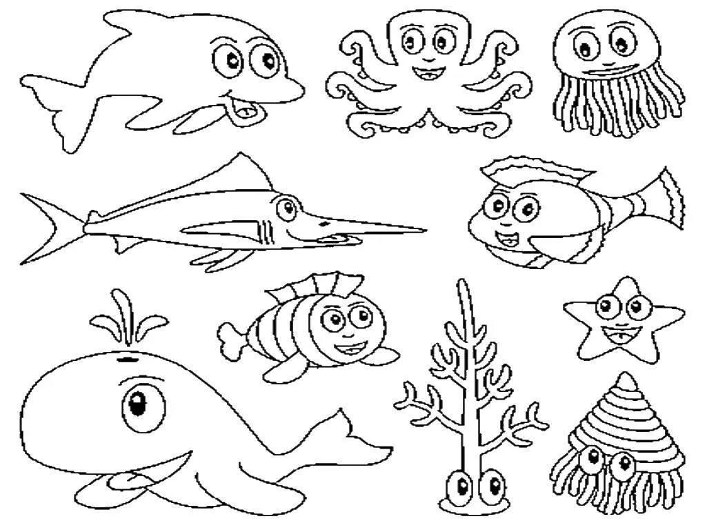 Раскраска группы животных. Раскраска морские обитатели. Раскраска морские обитател. Морские обитатели раскраска для детей. Раскраска "морские жители".