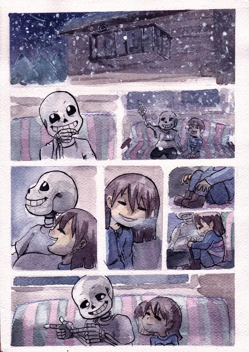 Санс и фриск любовь. Франс андертейл комиксы. Undertale франс комиксы. Undertale франс комиксы. Sans frisk comic.