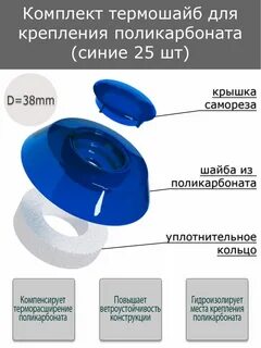 Крепеж для поликарбоната