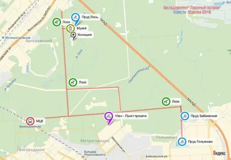 Как добраться до лосиного парка