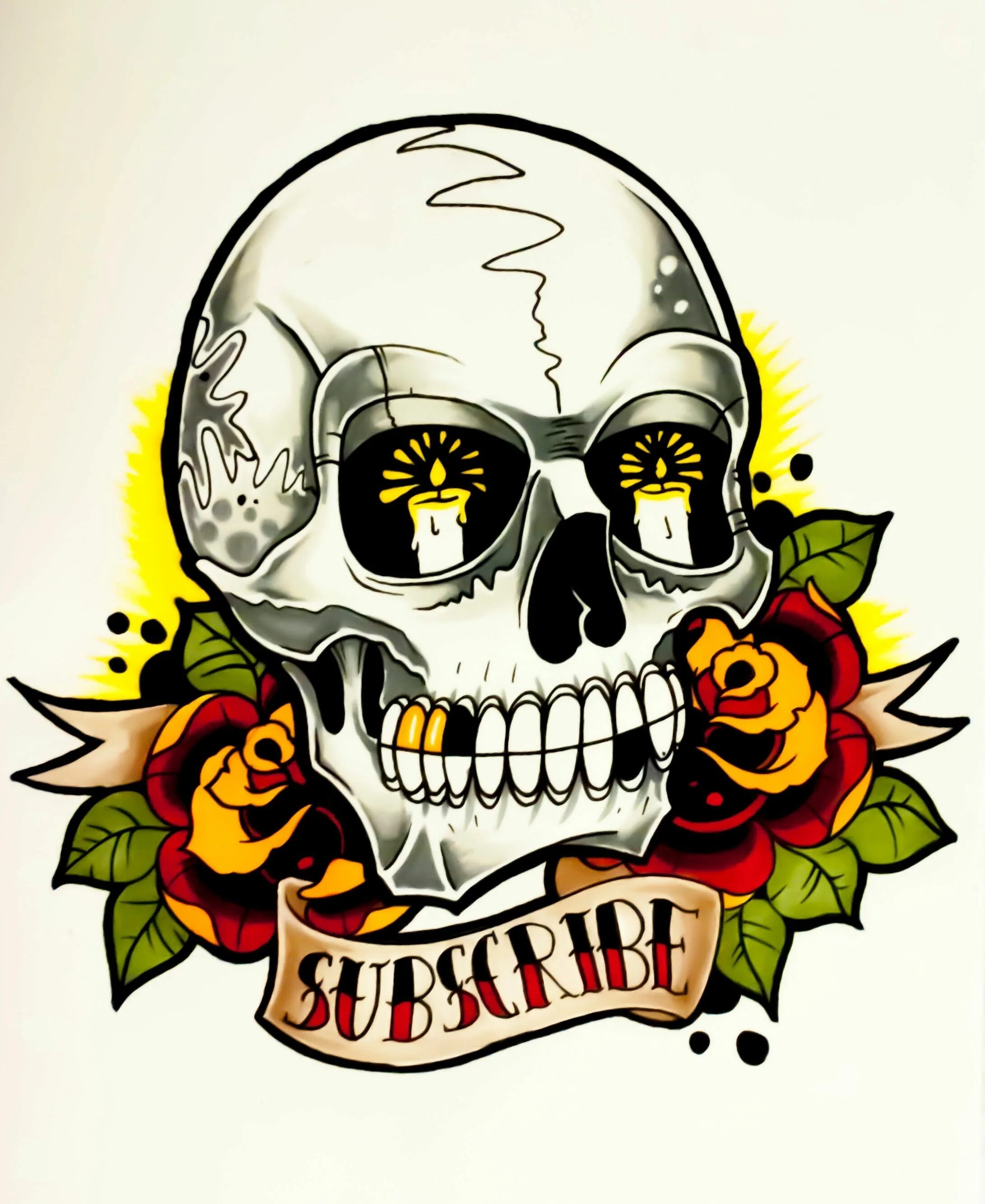 Old skull