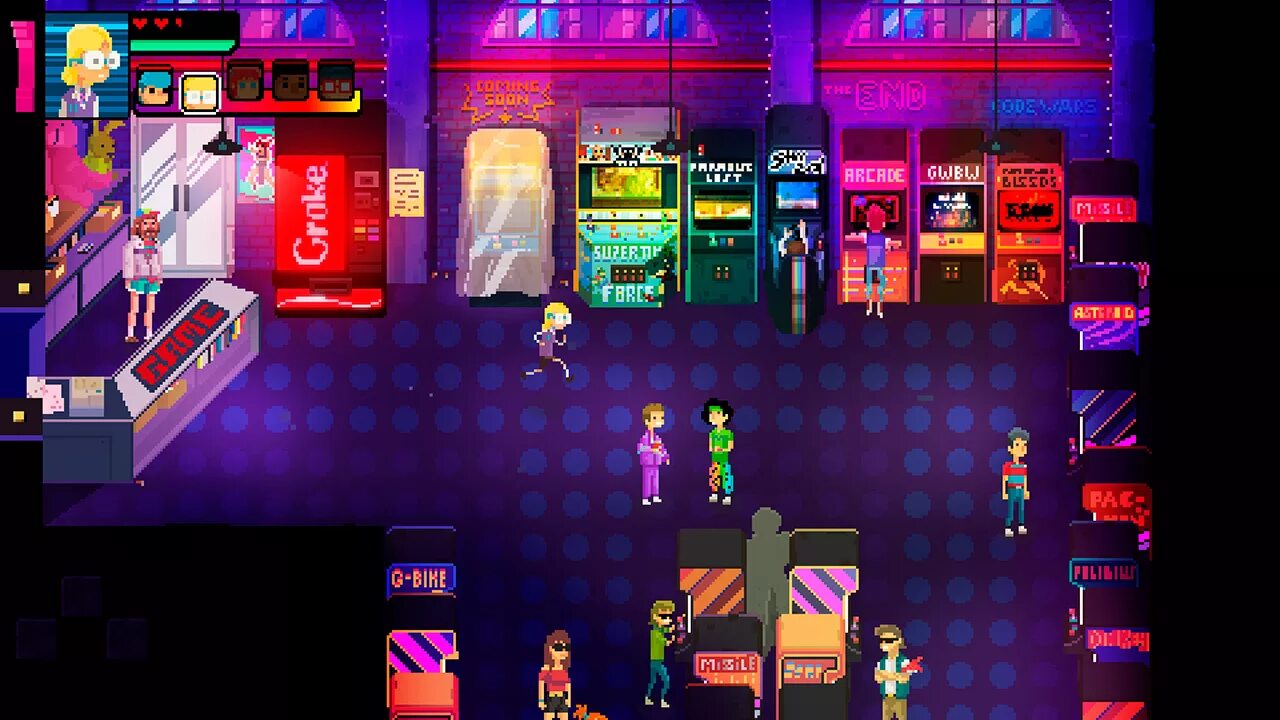 Crossing game. Crossing souls ps4. crossing souls devolver digital. пиксельная игра про подростков. crossing souls скрины.