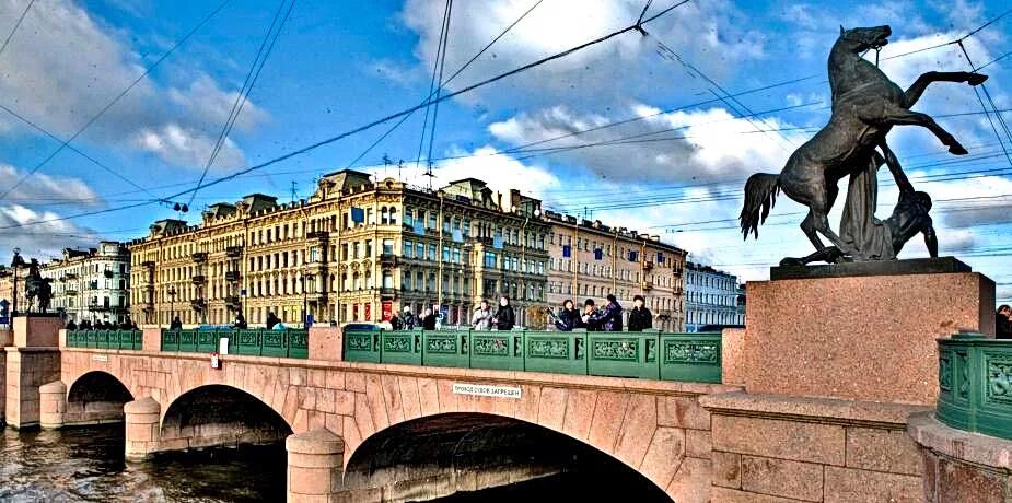 Река Фонтанка Аничков мост. Мост через Фонтанку на Невском проспекте. Аничкин мост в Санкт-Петербурге.