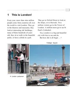 London топик