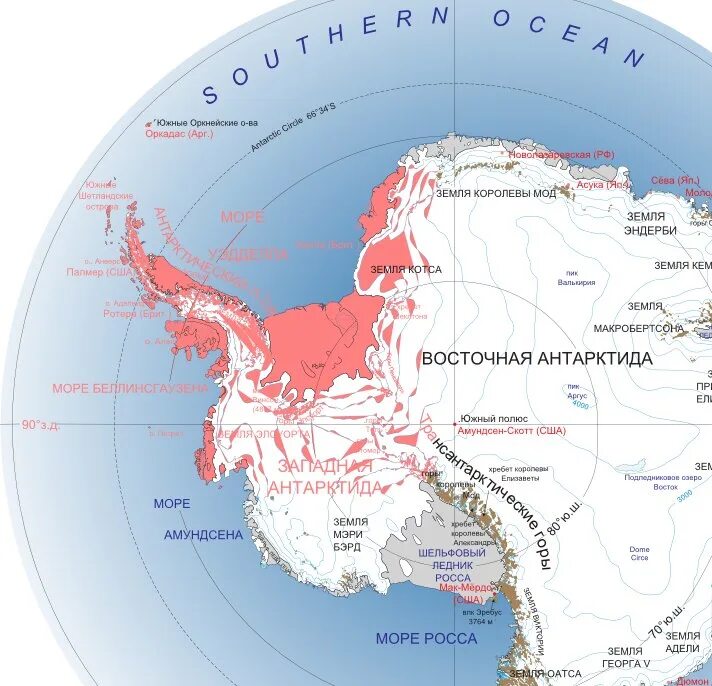Сколько стран расположено на территории антарктиды. Антарктида на карте. Территория Антарктиды. Территория России в Антарктиде. Территория Аргентины в Антарктиде.