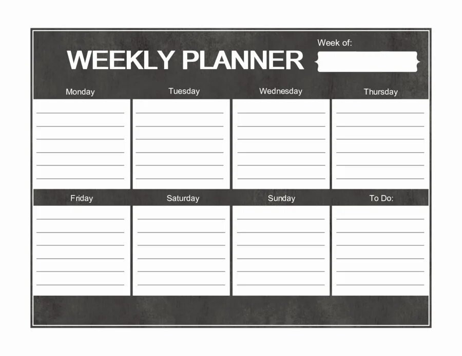 Weekly Planner шаблон для печати. Планеры для печати. Planner шаблоны для печати. Планер на неделю.