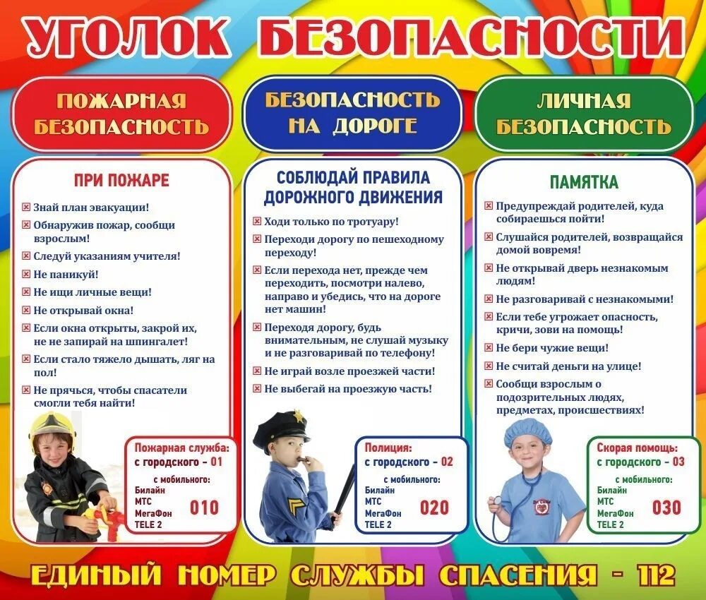 Безопасность в начальной школе для детей
