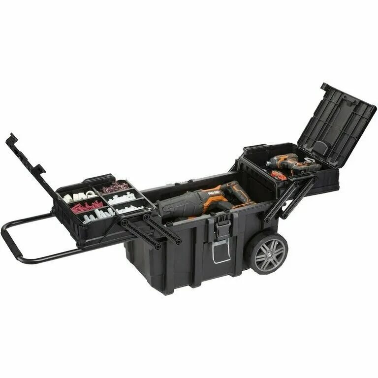 Ящик для инструментов на колесах keter. Keter 25 gal mobile box 17200157. Ящик для инструментов на колесах keter. Ящик-тележка keter. Ящик для инструментов keter connect rolling system 17203038.