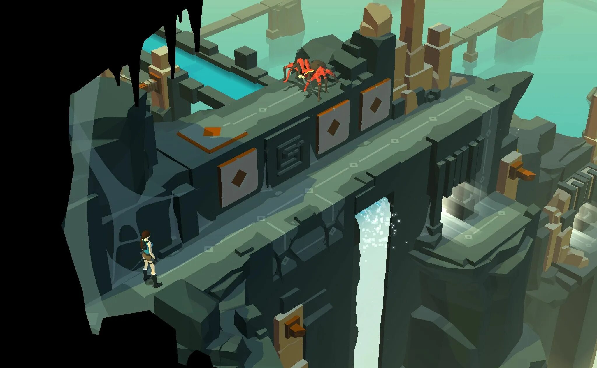 Lara Croft go. Lara Croft go Art. Lara Croft go похожие игры. Lara Croft go movie.