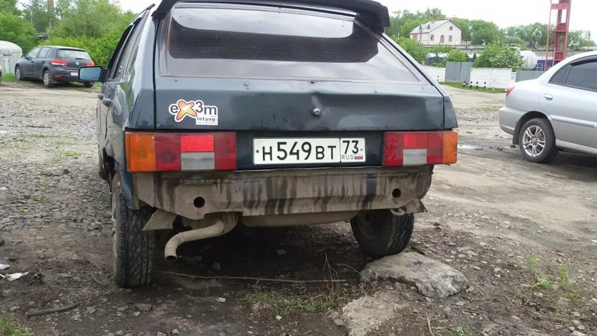 Можно ли ездить на ваз. Ваз 2114 без заднего баме. ваз 2114 без заднего бампера. ваз 2114 юеззаднего бампера. ваз 2109 без заднего бампера.
