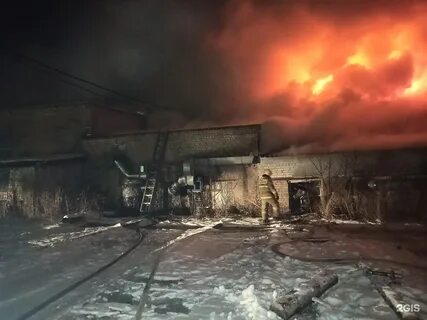 Цех пожар
