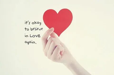 Believe me i say love you
