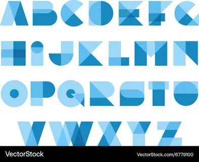 Shape fonts