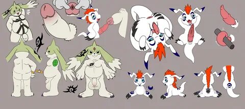 digimon (species), gargomon, gomamon, bandai namco, digimon, hi res, model ...