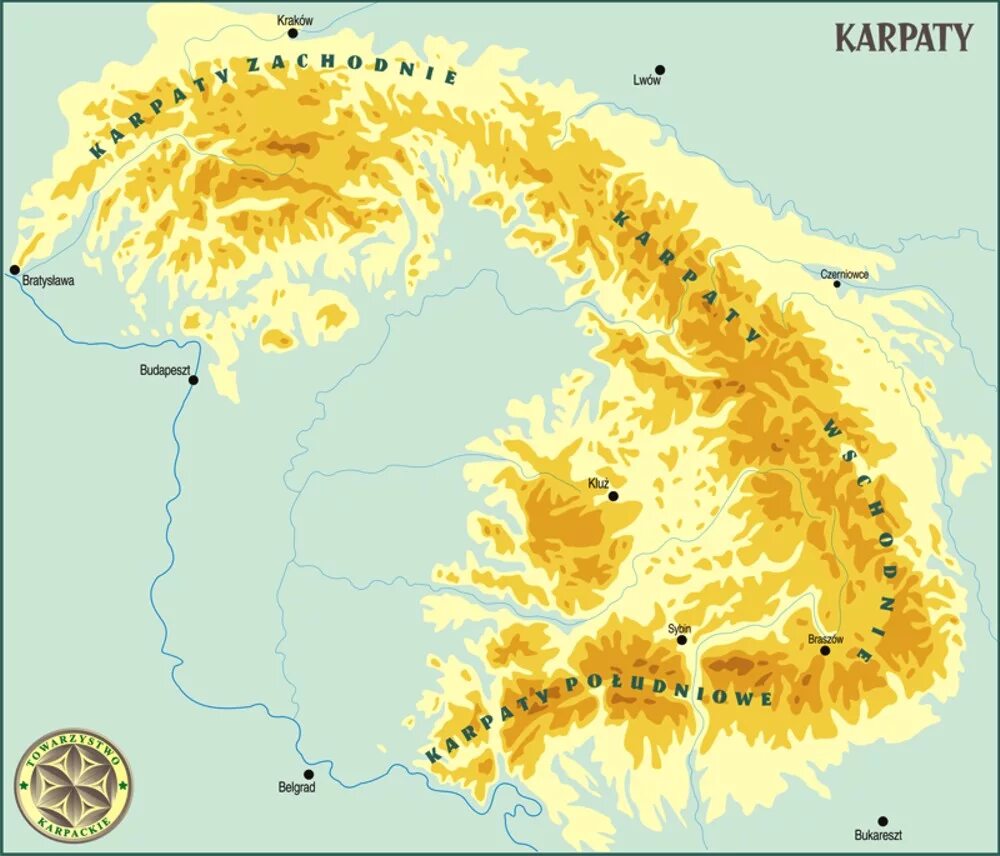 Карпаты какое государство. Горы Карпаты на карте Евразии физическая карта. Карпаты горы на карте Европы. Где находятся горы Карпаты на карте.