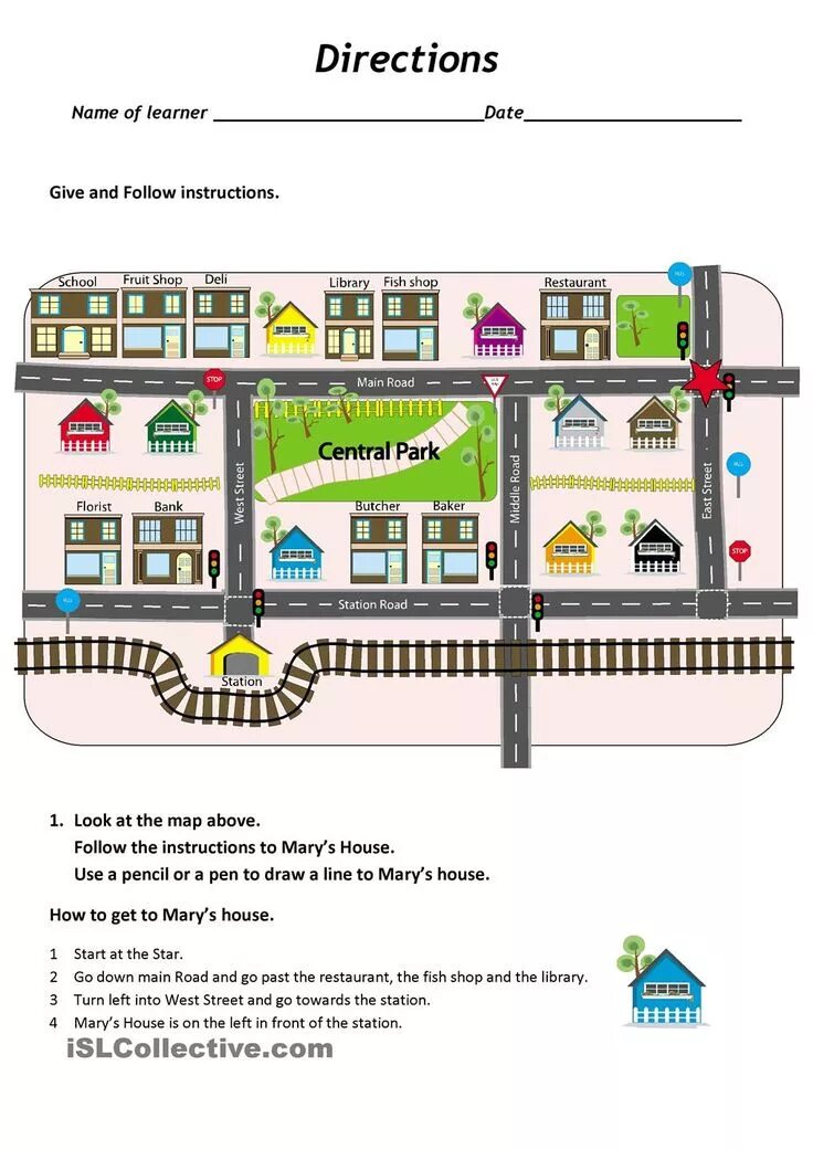 How can i get. Карта Directions. Задания на Direction. Giving Directions. Giving Directions English.