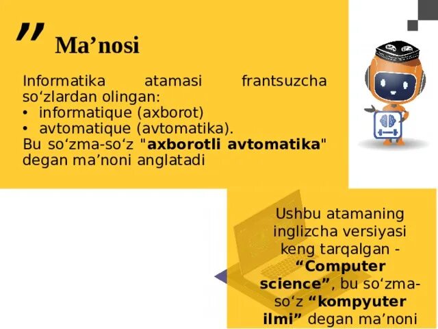 Informatika malumot. Информатика fani. informatika haqida sher. informatiga oyid sher. informatika fani haqida sher.
