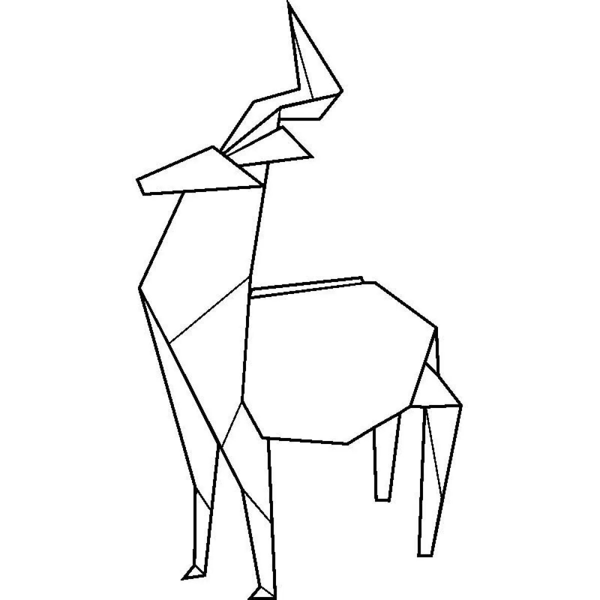 Оригами рисунок. Животные геометрическими фигурами. Геометрические фигуры в виде животных. Изображение животных из геометрических фигур. Рисунки животных из геометрических фигур.