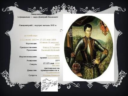 Царе дмитрии