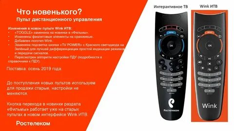 Пульт винк горит зеленая