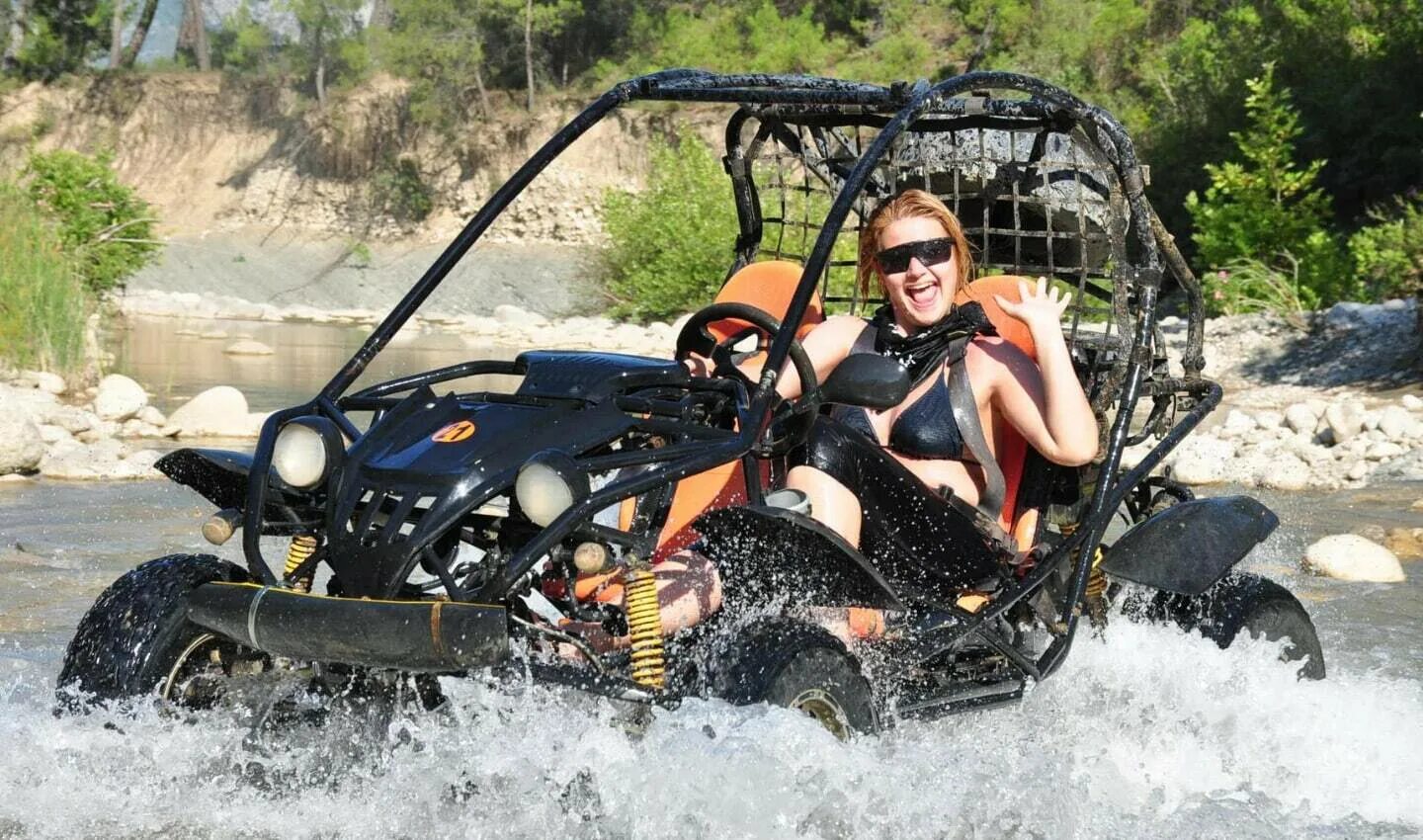 Спаслись на багги от дрона. Анталия: сафари на багги. buggy safari. side quad safari. багги сафари сиде турция.