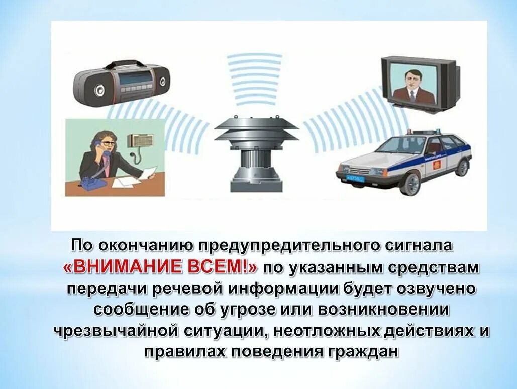 Как подать сигналы об опасности