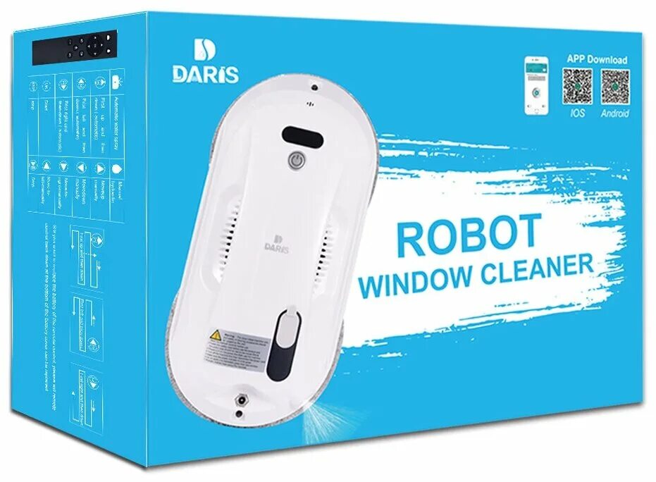 Робот для мытья окон DARIS. Мойщик окон DARIS Dr-fe102. Робот мойщик окон отзывы. VBOLD робот мойщик окон обзор.
