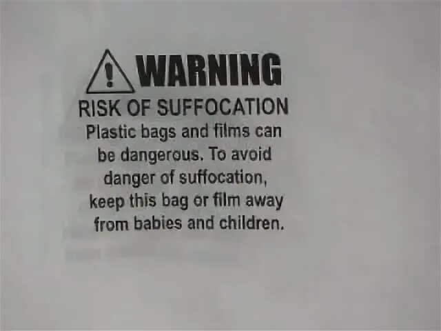 Development warning