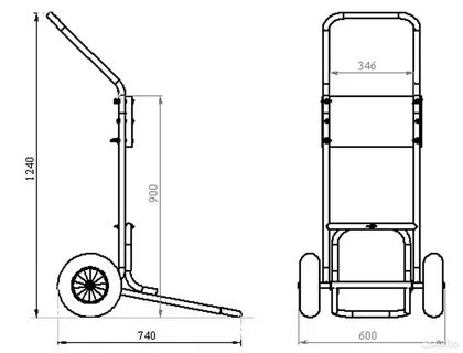 Тележка для лодки пвх своими руками чертежи - фото и картинки на рабочий стол