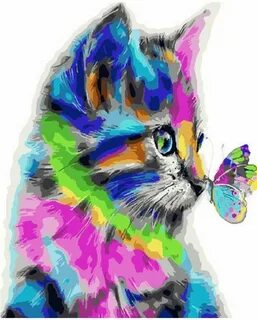 Игры разноцветные коты