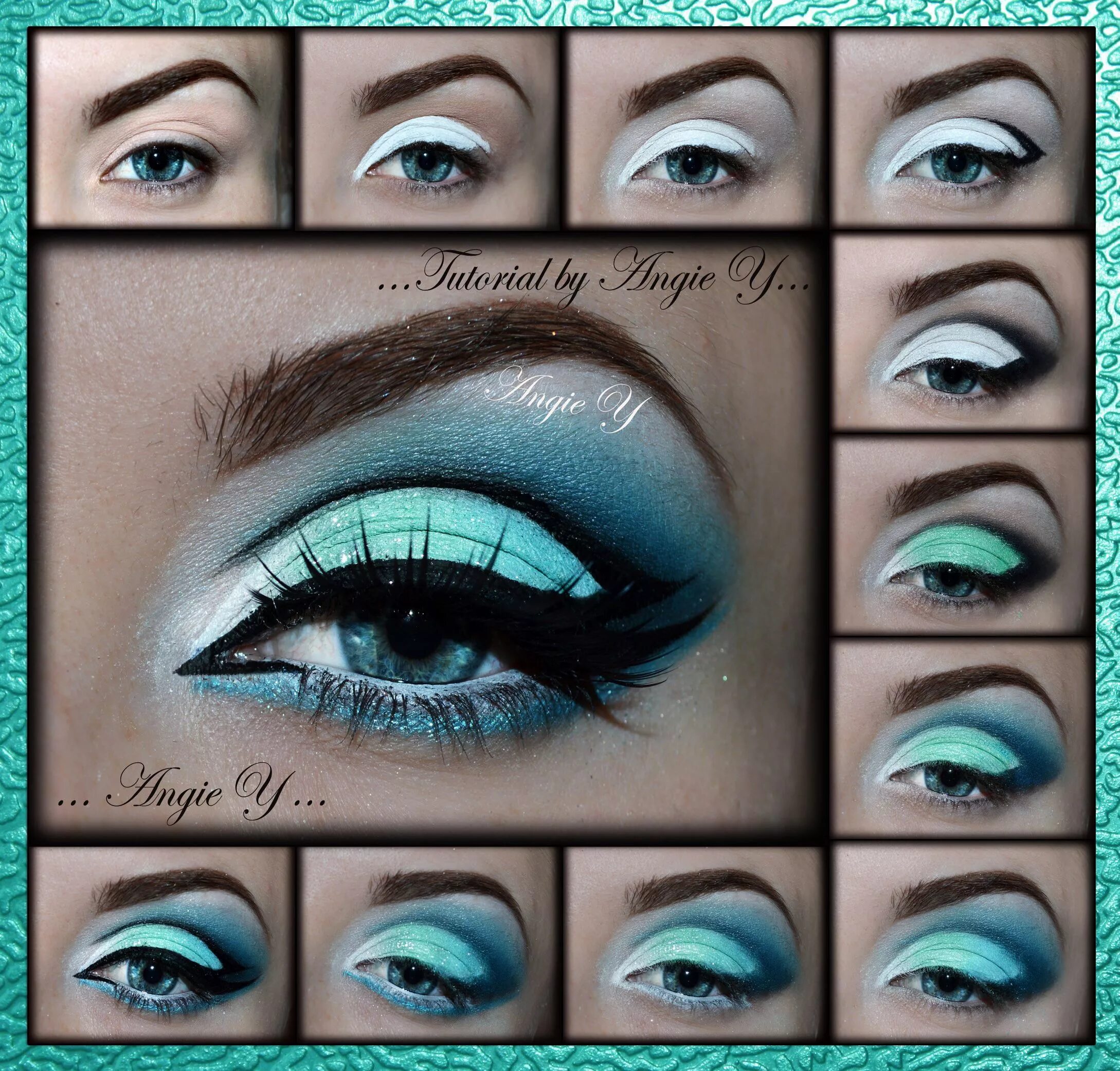 Sombra de ojos azul Pinterest makeup, Blue eye makeup, Makeup makeover