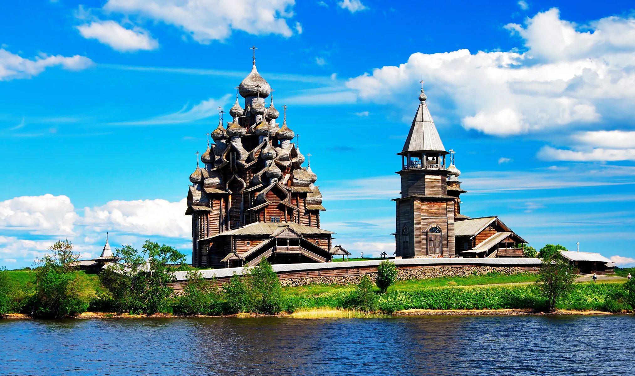 Kizhi is the remains of an ancient