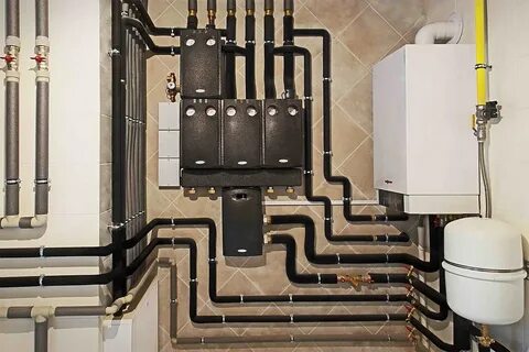 Газовый котел трубы для отопления