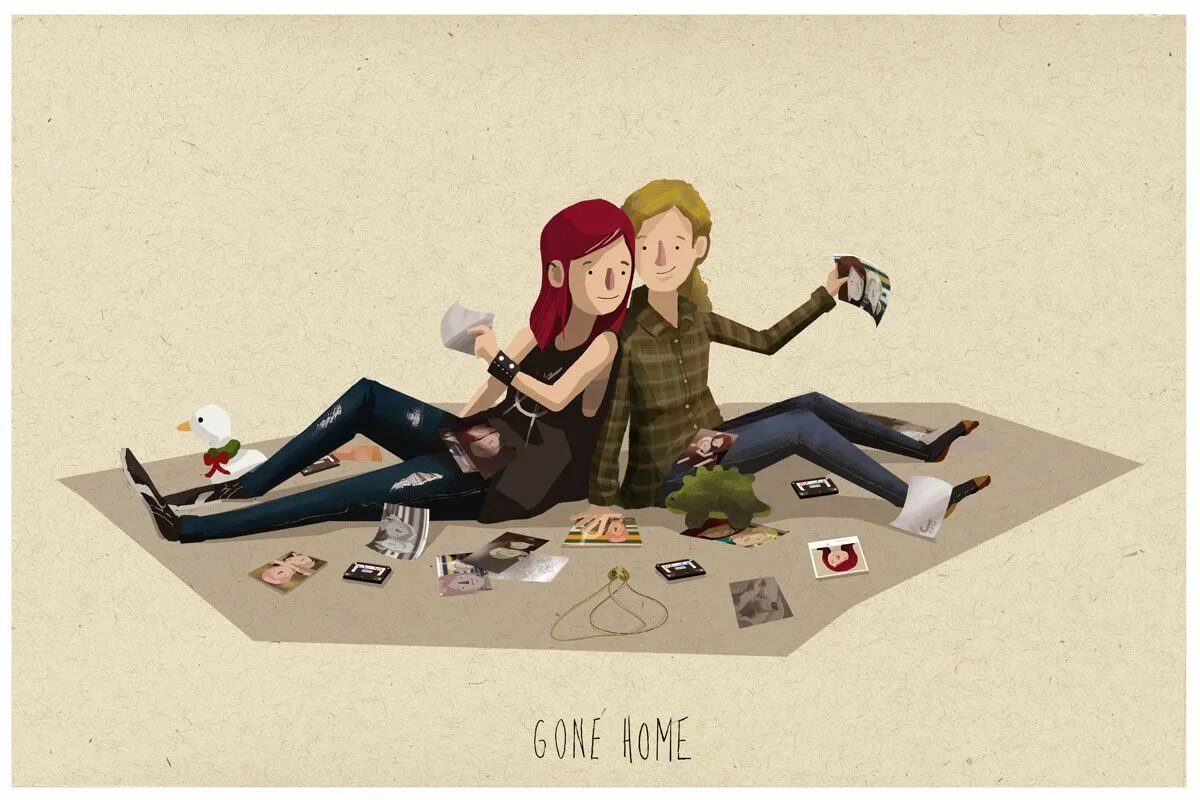 Сэм и Лонни — gone Home. Gone Home Саманта и Лонни. Go Home игра. Gone Home (2013). Go home game