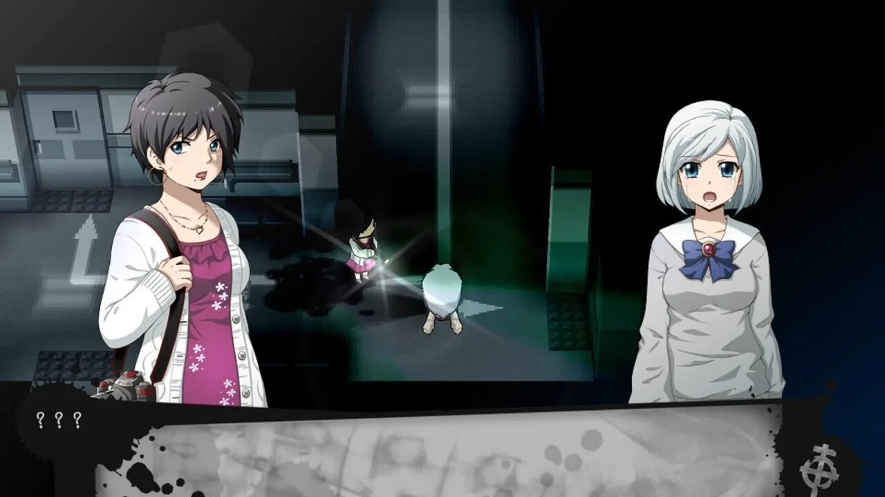 Corpse party прохождение. Corpse party 3 глава прохождение. Вечеринка мертвецов аюми. Аниме хоррор игра на андроид. Corpse party йошики кишинума.