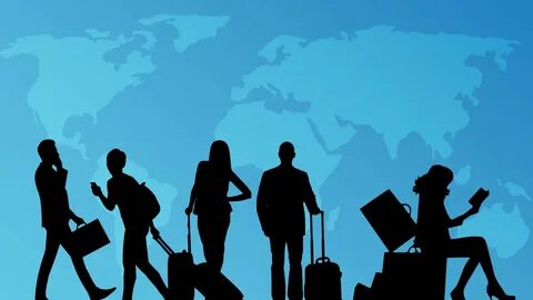 People work abroad