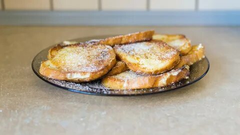 Гренки с сахаром
