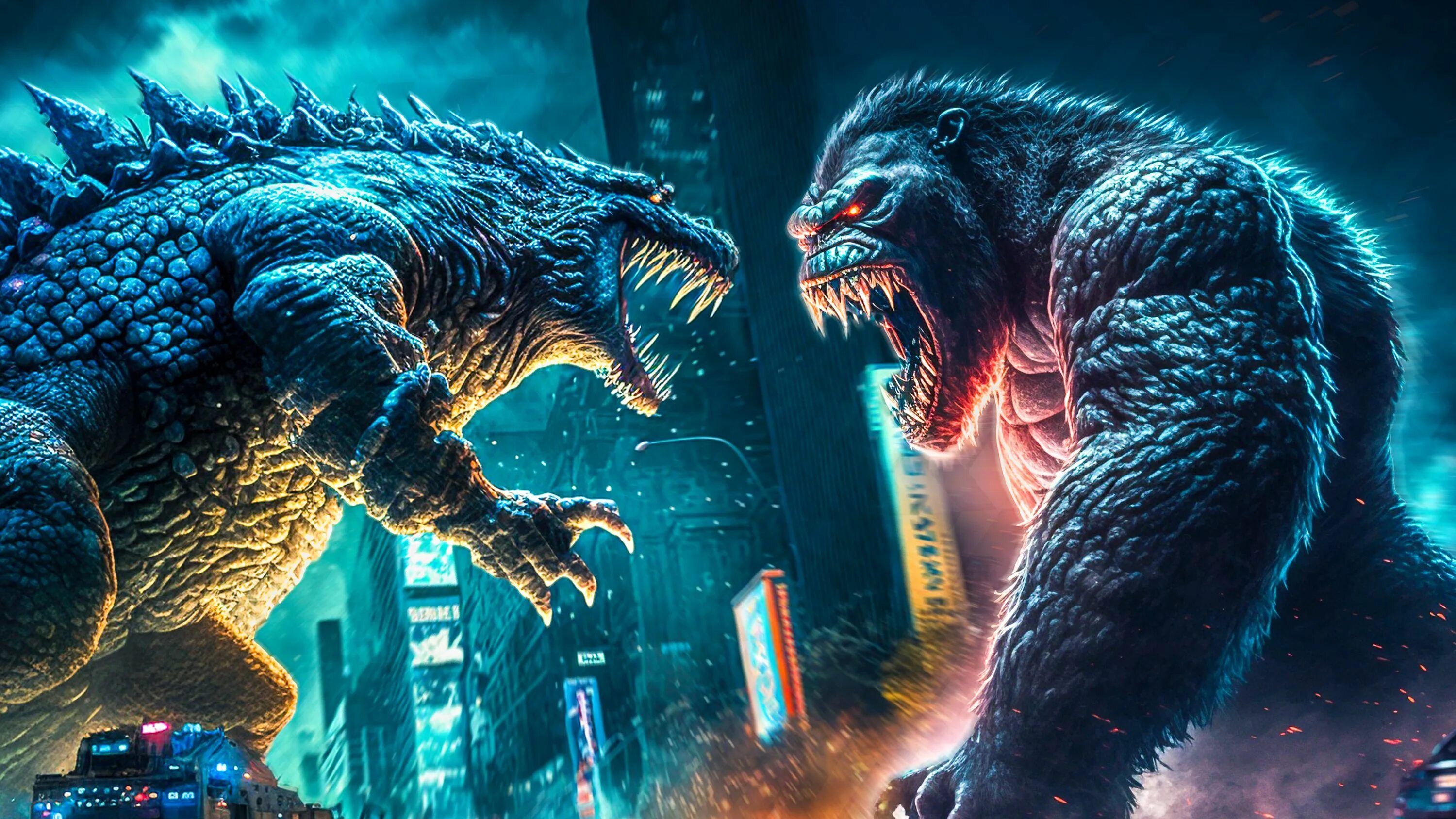 Godzilla x kong the new empire дата. Godzilla x Kong the New Empire 2024. Конг против Годзиллы 2024.