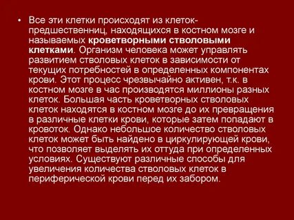 Пересадка костного мозга как происходит