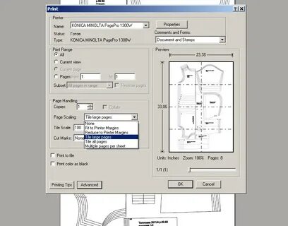 Как распечатать pdf на а4