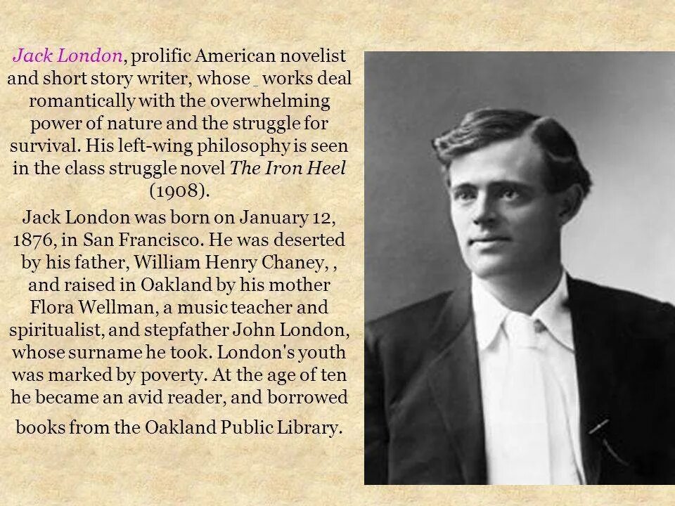 Джек Лондон. Джек Лондон (1876- 1976). Jack London Biography briefly. Джек Лондон молодой.