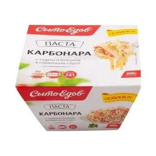 Сколько калорий в пасте с беконом